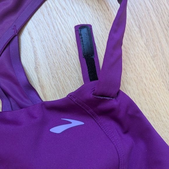 Brooks Juno Purple Sports Bra 34D - Picture 3 of 3